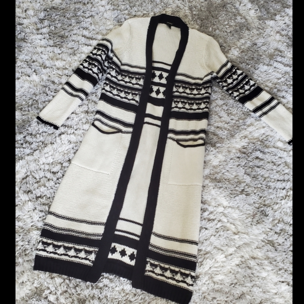 Forevery 21 Tunic Cardigan